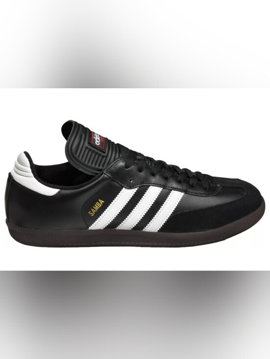 adidas Samba Black and White Retro Soccer-Inspired Sneakers Released Nov. 2019 main image 15